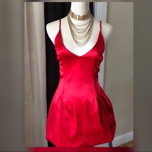 Gorgeous bright red dress
